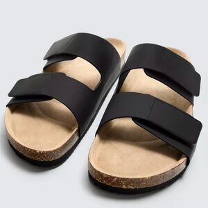 Mens Zara Flip Flop Sandals Size 11 Like NEW